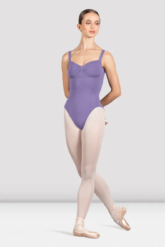 Ladies Ava Tank Leotard gold tank top