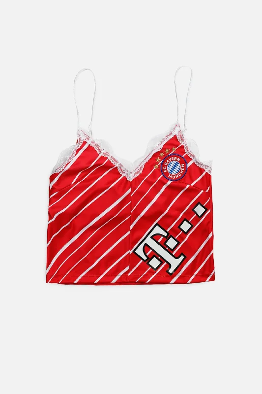 Rework Munich Soccer Lace Tank - S relaxed fit tank